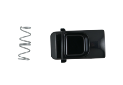 Verrou du bac  poussires + ressort pour aspirateur balai Rowenta X-FORCE FLEX 13.60 RH9A