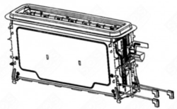 Compartiment cuisson pour grille-pain Morning Moulinex LS2M0