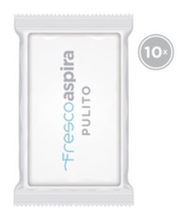 Lot de 10 plaquettes Frescoaspira Pulito pour Unico de Polti