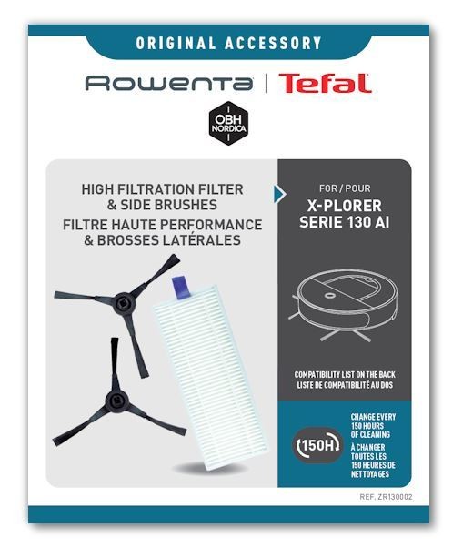 Bac + filtres aspirateur Rowenta Smart Force Essential - miss