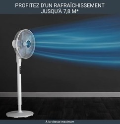 Pied du tube pour ventilateur Rowenta Turbo Silence Extrme + VU5870F0 - VU5890F0
