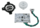 Carte + bouton pour aspirateur Rowenta Explorer Serie 80 et Serie 120