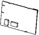 Carte de commande de l&#039;cran pour cuiseur Moulinex Cookeo Mini CE88