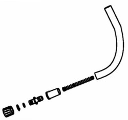 Tuyau vapeur pour dfroisseur Pro Style IS3474F0/J5A Rowenta
