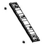 Raclette inf�rieure pour aspirateur laveur Rowenta X-Clean 5 GZ5435E0/870