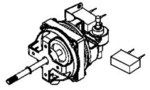 Moteur + condensateur ventilateur Essential + VU2330F2/750 Rowenta