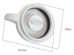 Couvercle + bouchon pour blender Soup & Co Moulinex