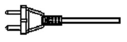 Cordon d'alimentation pour hachoir Moulinex La Moulinette DPA110 - DPA141 - DPA1G10 - DPA241