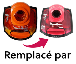 Couvercle complet pour City Space Cyclonic Moulinex