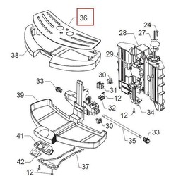 grille repose tasse pour robot caf Talea Touch Plus V2 de Saeco