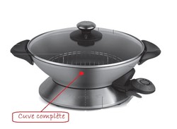 cuve complte pour wok Riviera & Bar QC136A