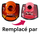 Couvercle complet pour City Space Cyclonic Moulinex