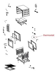 thermostat pour four Rowenta Gourmet OC375130