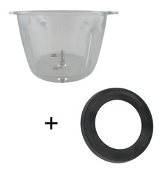 Bol en verre du hachoir pour set mixeur Riviera & Bar PR154A - si n srie >1416