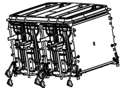 Compartiment cuisson pour grille-pain Soleil LT305A10/87A