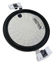 Couvercle int�rieur m�tallique pour cuiseur �lectrique Moulinex Cookeo Infinity CE97 - CE98