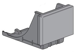 Fa�ade du bac � marc pour Primadonna Aromatic ECAM630.35.SB Delonghi