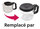 verseuse complte pour combin expresso XP22 de Krups