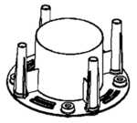 Socle pour centrifugeuse Frutelia Plus Moulinex JU370810/MR0