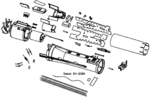 Moteur + rsistance + hlice pour brosse soufflante Calor CF961LC0