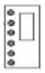 Carte cran pour climatiseur Delonghi PAC EX130