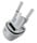 Couvercle du réservoir d'eau sale pour aspirateur laveur Rowenta X-Clean 5 GZ5557EE/4QA