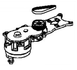 Rducteur avec courroie pour robot Bake Partner QA520 Moulinex