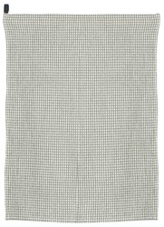 Torchon nid d'abeille  carreaux noir et blanc 50 x 70 cm Winkler