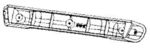 Intrieur poigne centrale pour grill viande Inicio GC271 TEFAL