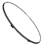 Couvercle suprieur pour friteuse Tefal Ultra Fry EY11JD10/87A