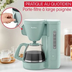 Support porte-filtre couleur eucalyptus pour cafetire filtre Moulinex Morning FG2M1310