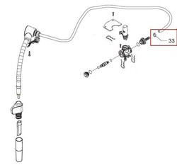 schma de situation circlips pour robot caf odea de Saeco