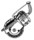 Roue droite + moteur pour aspirateur robot Rowenta Explorer Serie 220 - 240