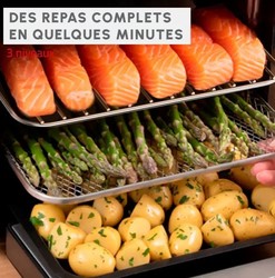 Plaque de cuisson pour friteuse sans huile Moulinex Easy Fry 9-en-1 Multifonction AL5558F0 - AL556DF