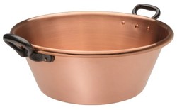 Bassine  confiture en cuivre 38cm - 9L Le Parfait