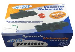 Brosse aspirateur universelle 8 raccords