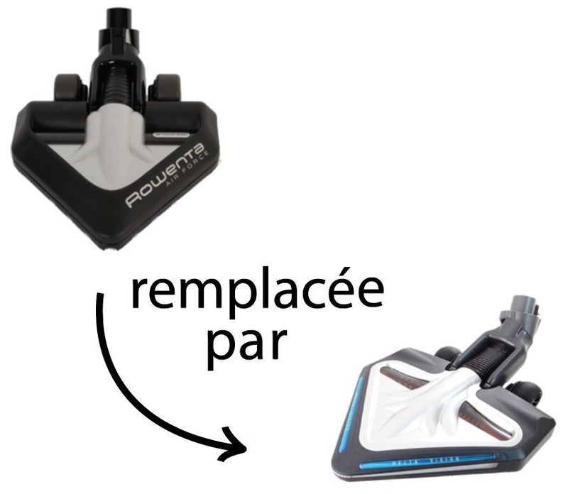 Electro-brosse pour aspirateur balai air force extreme