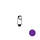 Bouchon chaudire Violet pour Gnerateur Vapeur Optimo Calor GV4630C0