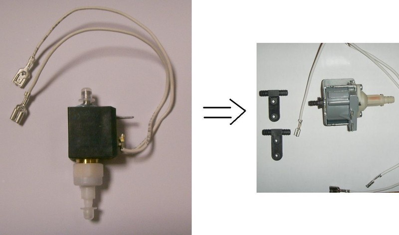 Pompe pour centrale vapeur et nettoyeur vapeur DOMENA