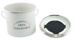 Composteur de cuisine 3,5 L avec filtre  charbon