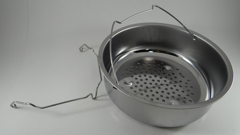 Panier vapeur rigide inox cocotte minute Seb 4,5/ 6/ 7,5 litres