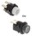 Interrupteur marche/arrt pour Multifry Delonghi FH13 - blanc ou noir