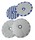 Kit de 4 lingettes microfibres pour aspirateur balai Rowenta X-FORCE FLEX 13.60 RH9A
