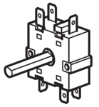 5211810361 Commutateur 3 positions Delonghi