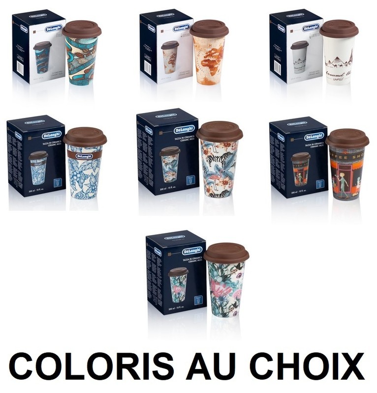 Mug isotherme en céramique Delonghi 300ml - LS et Compagnie