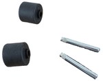 Roulettes intermdiaires pour aspirateur balai Rowenta X-FORCE FLEX RH98 - RH99