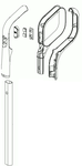 Poigne pour aspirateur laveur RollySteam WD20 - WDEU0004 Polti