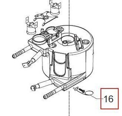 sonde de temprature pour robot caf Odea de Saeco