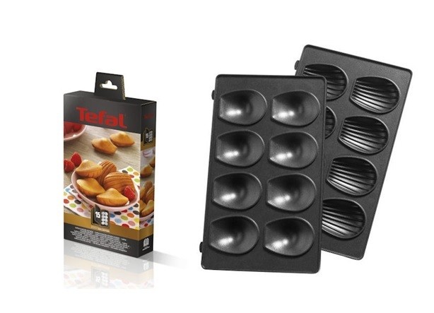 Coffret plaques mini madeleine pour snack collection Tefal 