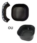 Cuve de cuisson pour friteuse sans huile Tefal Easy Fry EY130 : seule ou avec enjoliveur